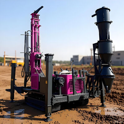 Máquina de perfuração hidráulica da esteira rolante do equipamento de perfuração do núcleo do poder 132KW do equipamento de perfuração de circulação reversa