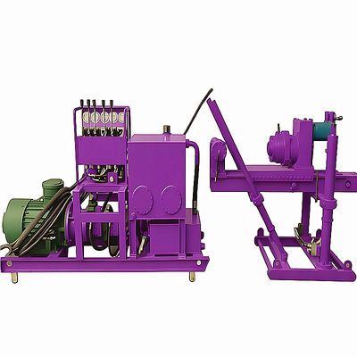 Máquina de perfuração de túnel, flexibilidade operacional, equipamento de perfuração de núcleo hidráulico, máquina móvel de perfuração de núcleo de diamante