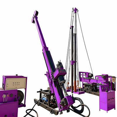 Máquina de perfuração rotativa hidráulica de alto torque, fabricante portátil de equipamento de perfuração de núcleo