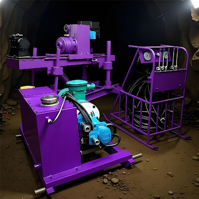 Máquina de perfuração de núcleo Projetos de mineração de túneis Máquina de perfuração de amostras de túneis Equipamento de perfuração de núcleo portátil