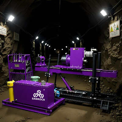 Máquina de perfuração de núcleo Projetos de mineração de túneis Máquina de perfuração de amostras de túneis Equipamento de perfuração de núcleo portátil