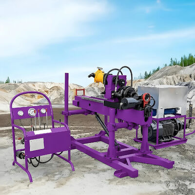 Máquina de perfuração de núcleo Projetos de mineração de túneis Máquina de perfuração de amostras de túneis Equipamento de perfuração de núcleo portátil