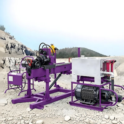 Máquina de perfuração de núcleo de amostragem de alta fidelidade Construção de túneis Máquina de perfuração de núcleo hidráulico