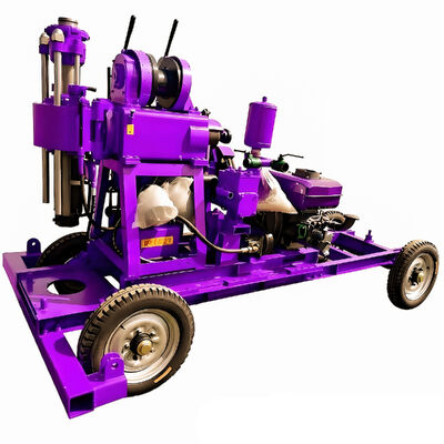 Equipamento de perfuração de núcleo portátil Movimento flexível Equipamento de perfuração geotécnica Equipamento de perfuração de núcleo hidráulico
