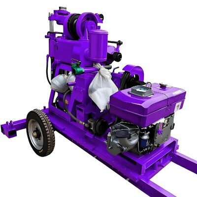 Equipamento de perfuração de núcleo pequeno Equipamento de perfuração geotécnica de elevado desempenho para núcleo de rocha