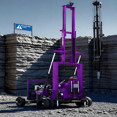 Hydraulic Core Drilling Rig Geological Mobile Drilling Rig High Efficiency Rotary Core Drilling Machine  