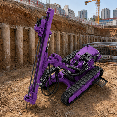 Crawler Pneumatic Drilling Machine Strong Feed Performance Mining Drill Rig Hydraulic DTH Drilling Rig Manufacturer