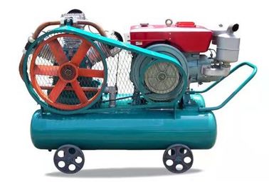 Mine o tipo diesel compressor de ar 1670*850*1150 milímetro do pistão uma garantia do ano