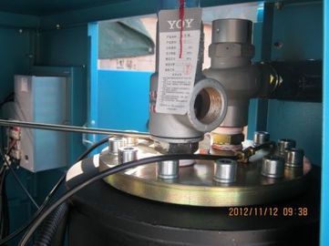 Compressor diesel de alta pressão do parafuso com pressão de funcionamento da barra das rodas 25