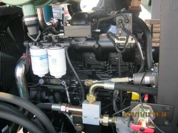 Compressor diesel de alta pressão do parafuso com pressão de funcionamento da barra das rodas 25