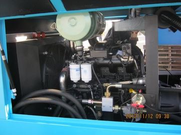 Pressão de funcionamento diesel da barra da economia de energia 10-25 do compressor de ar do parafuso de quatro rodas
